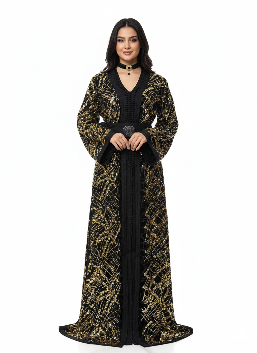 Hand-Crafted Royal Takchita - Exclusive Designer Look for Grand Occasions