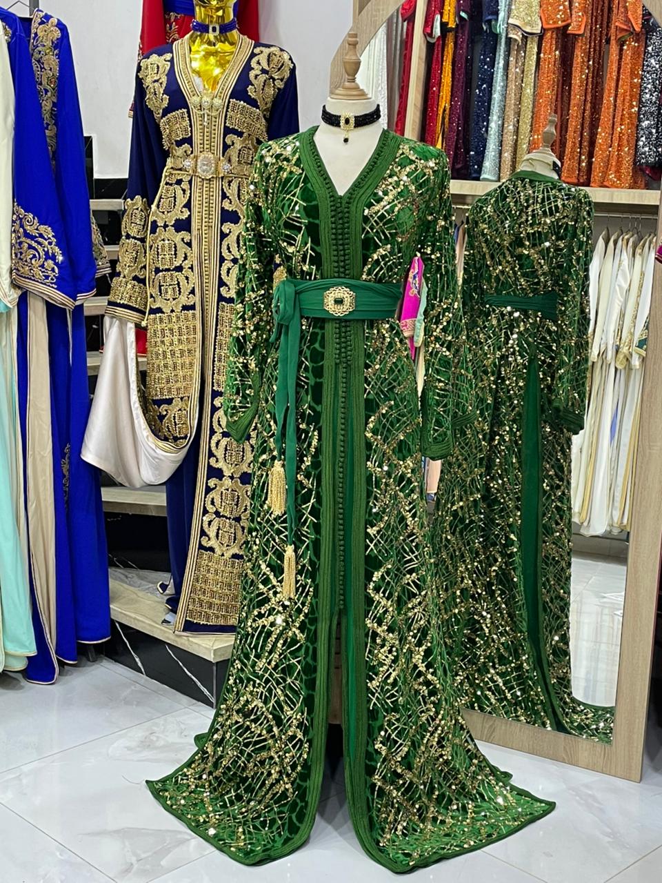 Hand-Crafted Royal Takchita - Exclusive Designer Look for Grand Occasions