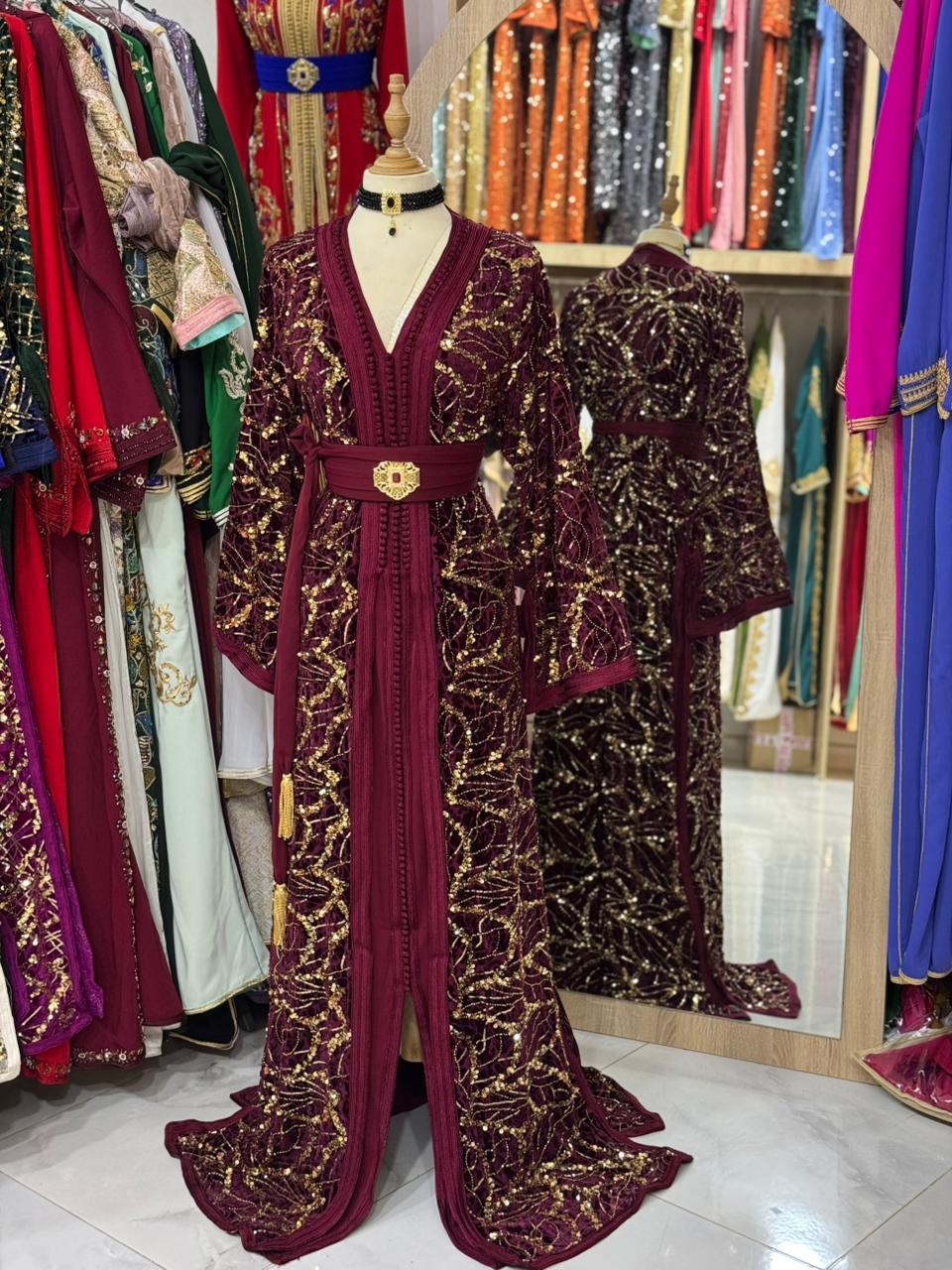 Hand-Crafted Royal Takchita - Exclusive Designer Look for Grand Occasions