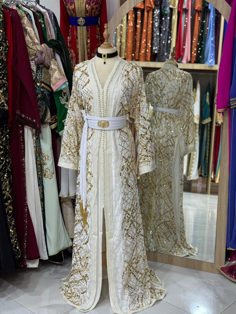 Hand-Crafted Royal Takchita - Exclusive Designer Look for Grand Occasions