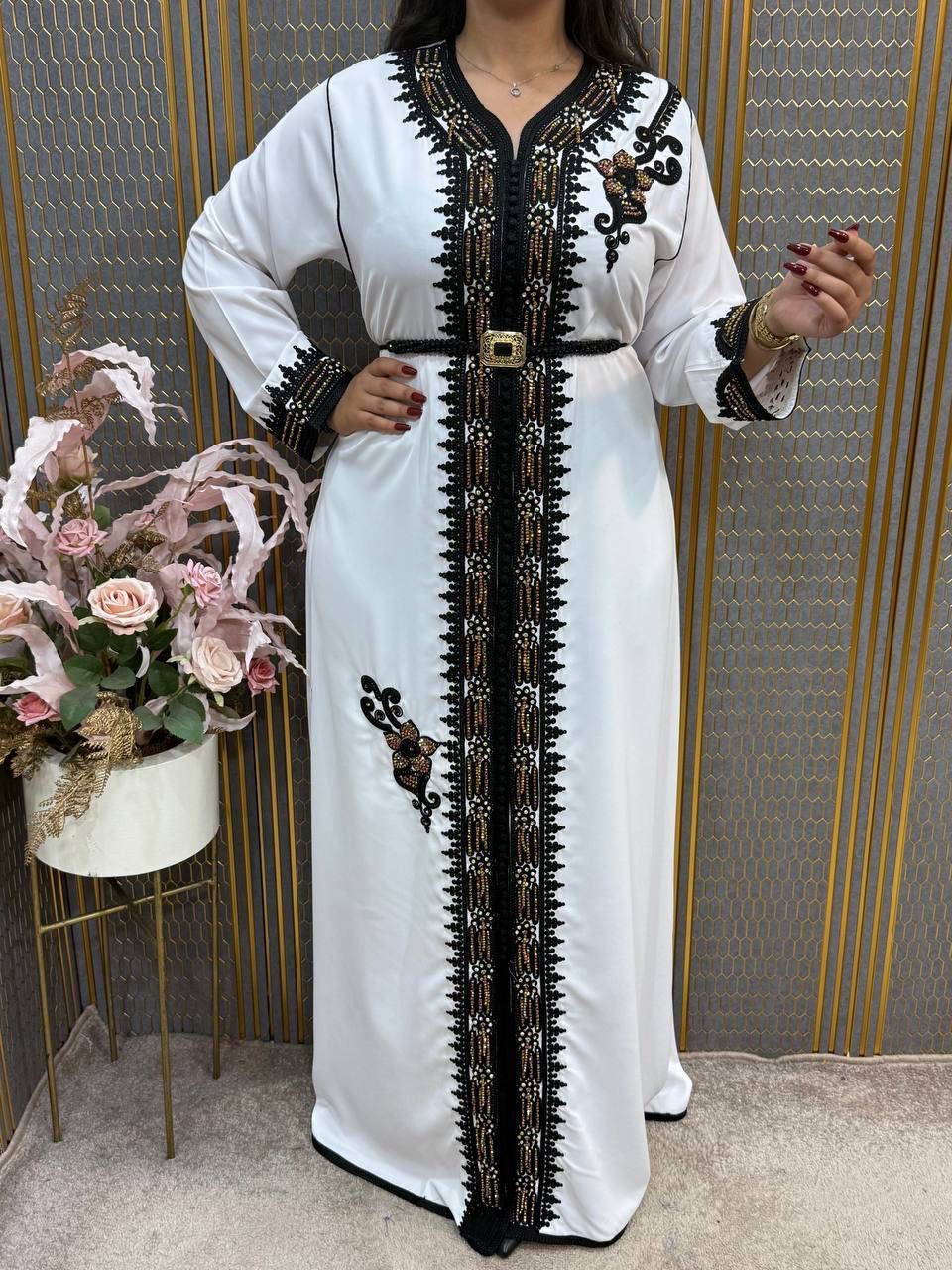 Luxury Moroccan Caftan (Caftan Marocain) - The Magic of Handmade Embroidery